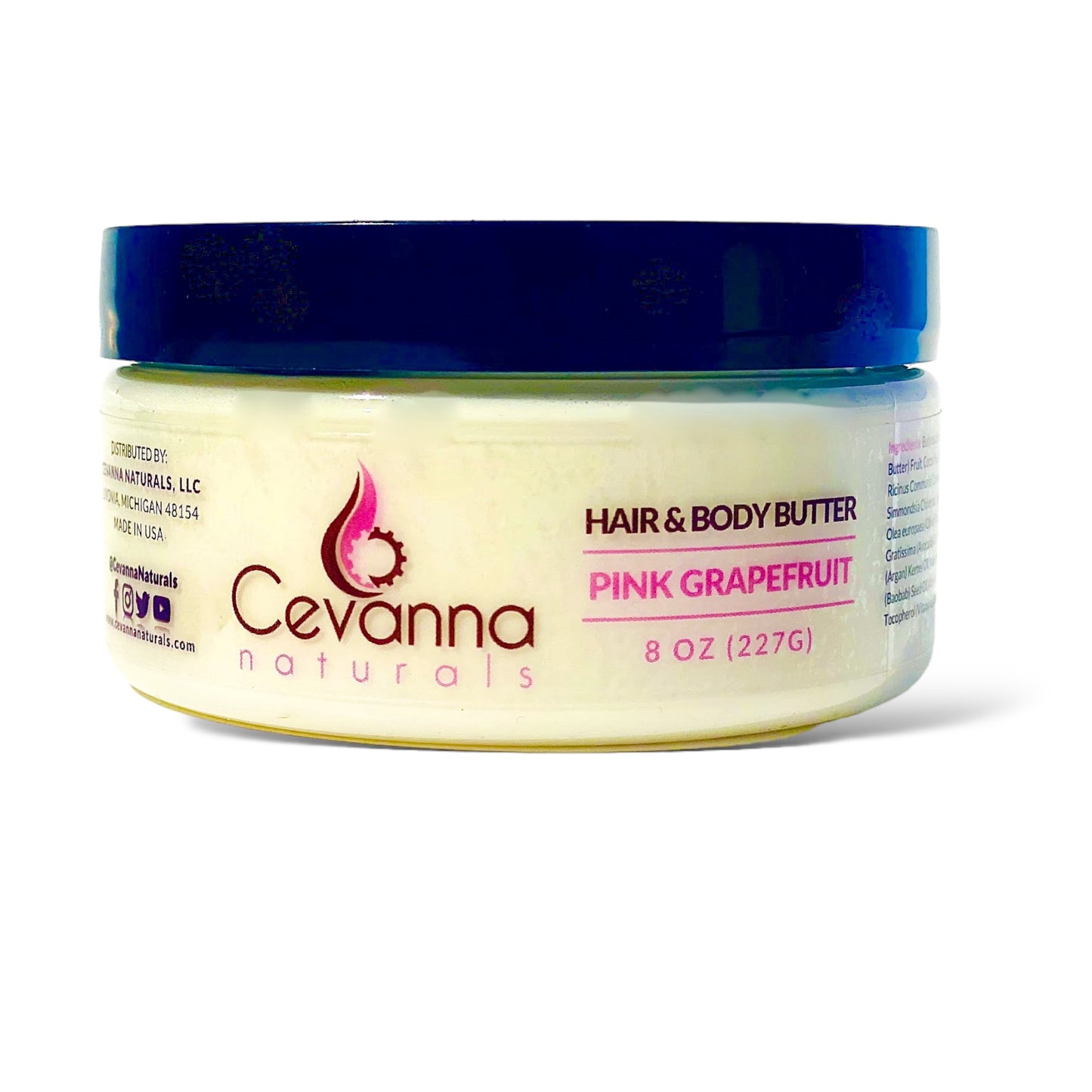 HAIR & BODY BUTTER | PINK GRAPEFRUIT