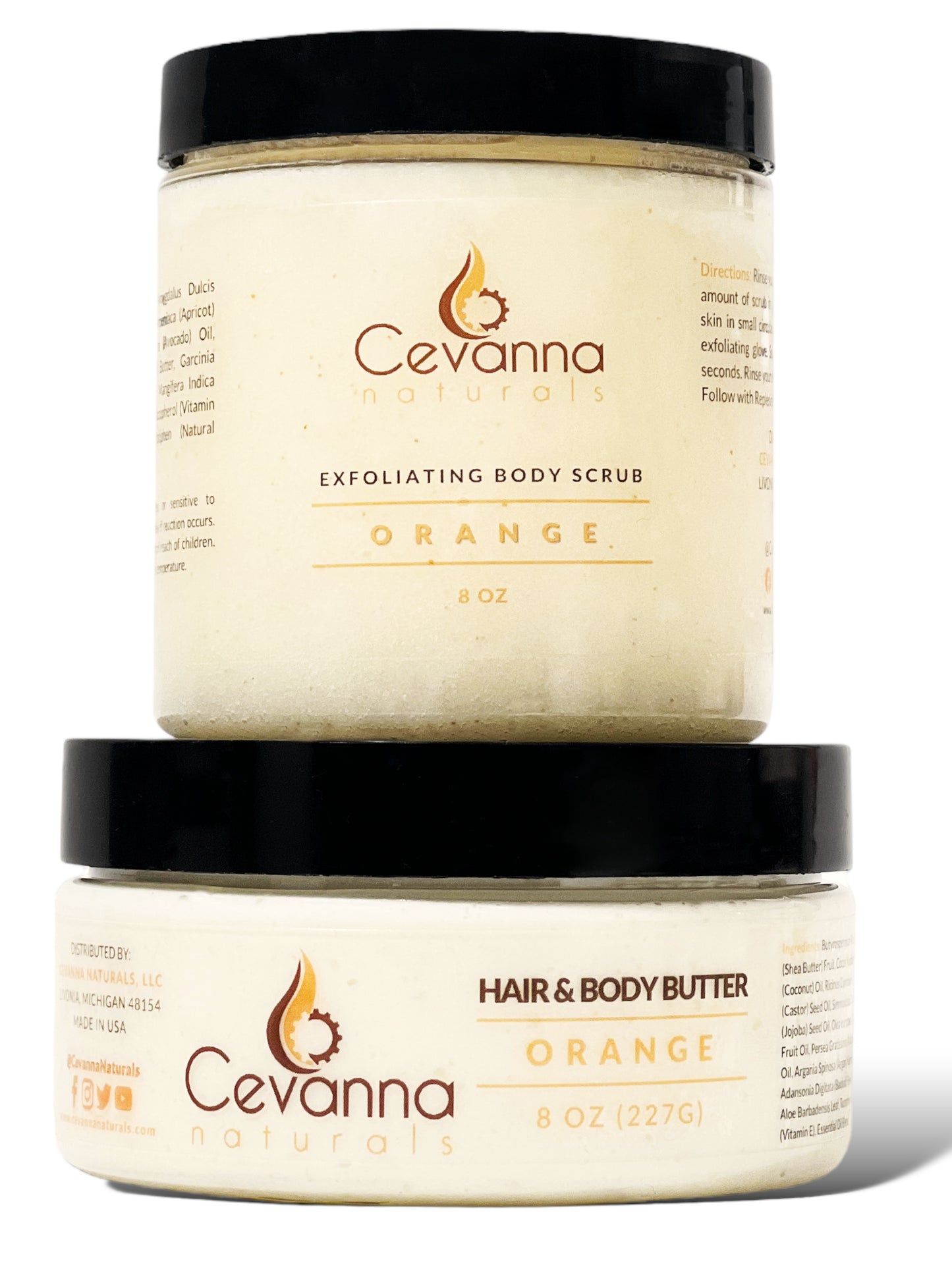 Self-Care Bundle Cream + Body Scrub