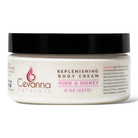 Replenishing Body Cream for Dry Sensitive Skin (Pink & Honey)